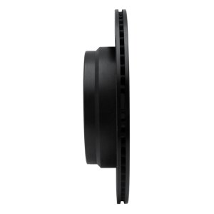Land Rover Range Rover Brake Rotor (1) - Rear Left - R1 Concepts - Drilled & Slotted - Black - `06-`12